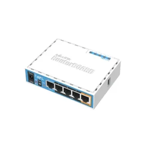 hAP ac lite dual band con Wi-Fi 2.4/5 GHz, 5 puertos LAN, USB y RouterOS L4. Router compacto para redes domésticas y SOHO.