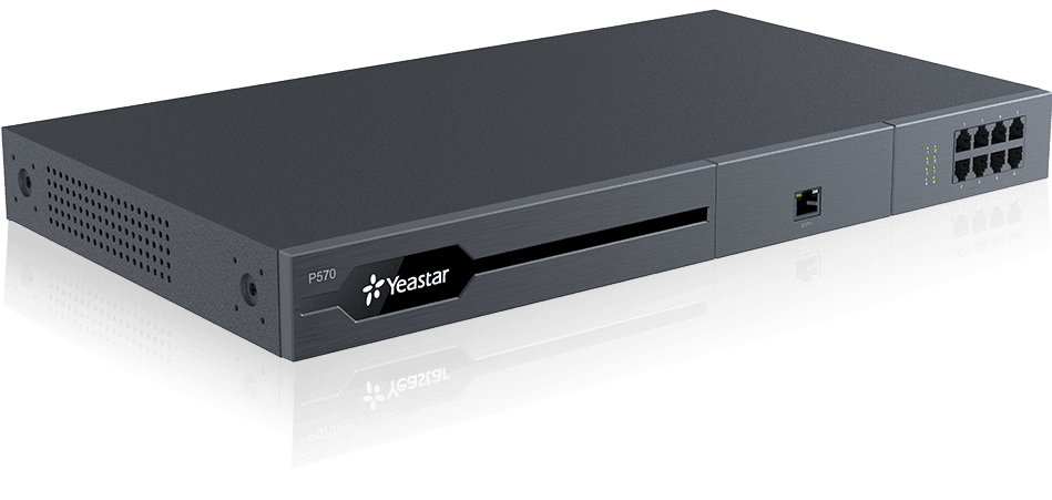 YEASTAR IP PBX de 300 a 500 Usuarios. Cap máxi de llamadas concurrentes de 60 a 120. Max 16 puert (F